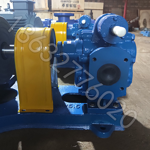 KCB系列齒輪油泵進出油口展示圖-1